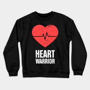 Distressed Funny Heart Doctor Cardiologist Crewneck Sweatshirt